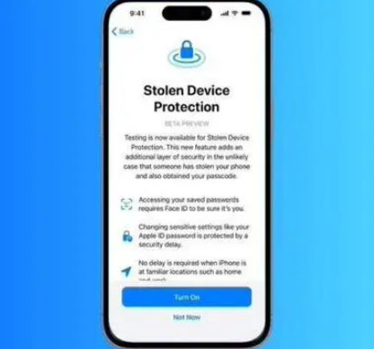 巴塘苹果授权维修店分享被盗设备保护功能开启方法 