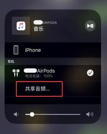 巴塘苹果14音频维修点分享iPhone14音频共享设置方法 